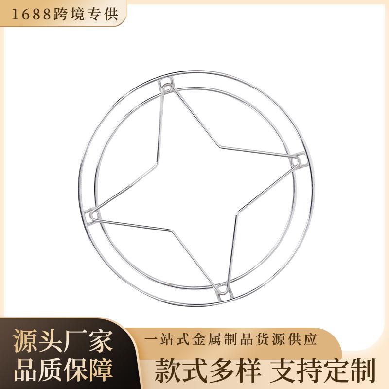 不锈钢厨房锅架厨房蒸锅架加粗双层炒锅架隔热垫防烫蒸架现货