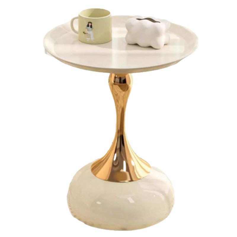 客厅沙发边柜侧柜茶几阳台置物架简约创意圆桌子轻奢小边几床头柜