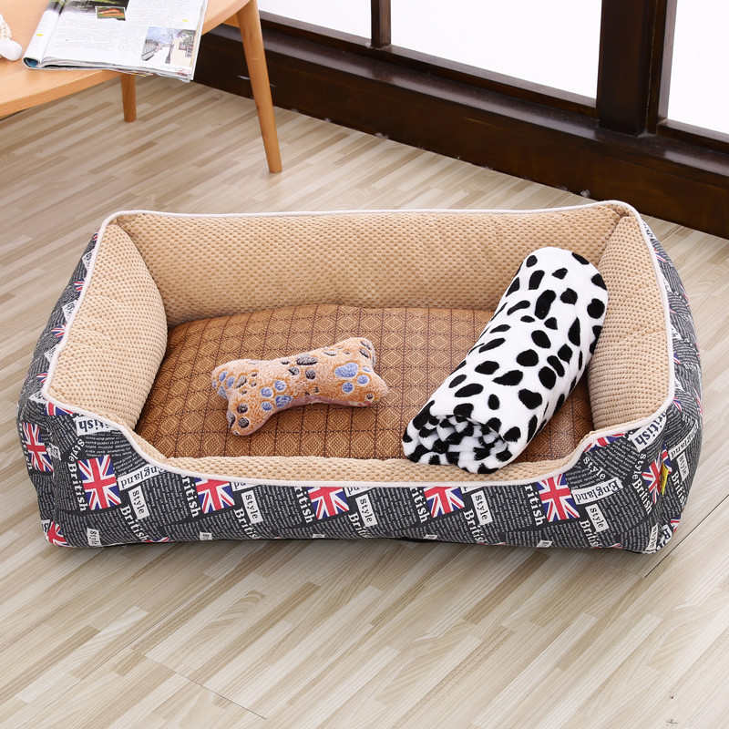 狗窝迪大型犬可宠物用品拆洗通用小型子狗新款床垫厂家四季金毛泰