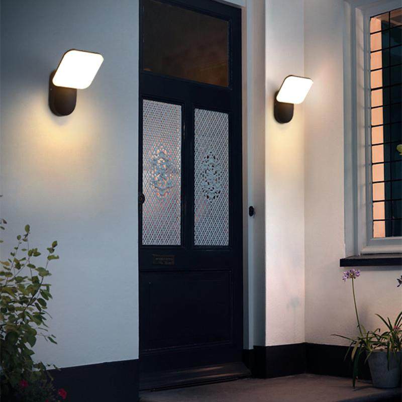 感开关壁灯户外应防水庭院别墅阳台?露台门F76T6H8M口道仓库过楼