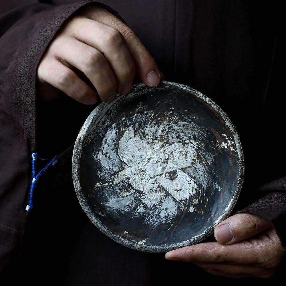 茶盘餐盘陶瓷盘子日式牛排家用壶承手个性碟子工景德镇鎏银壶承