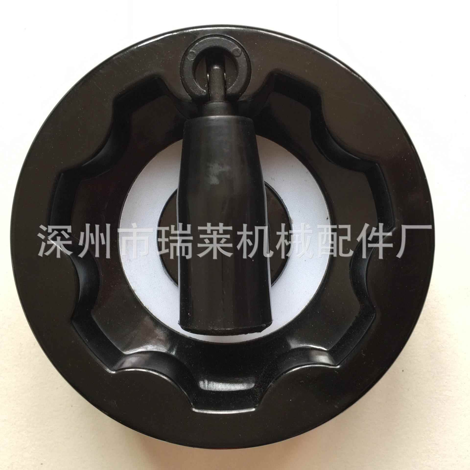 瑞莱厂家有内波纹手轮12*100 机床配件胶木手摇手轮 现货