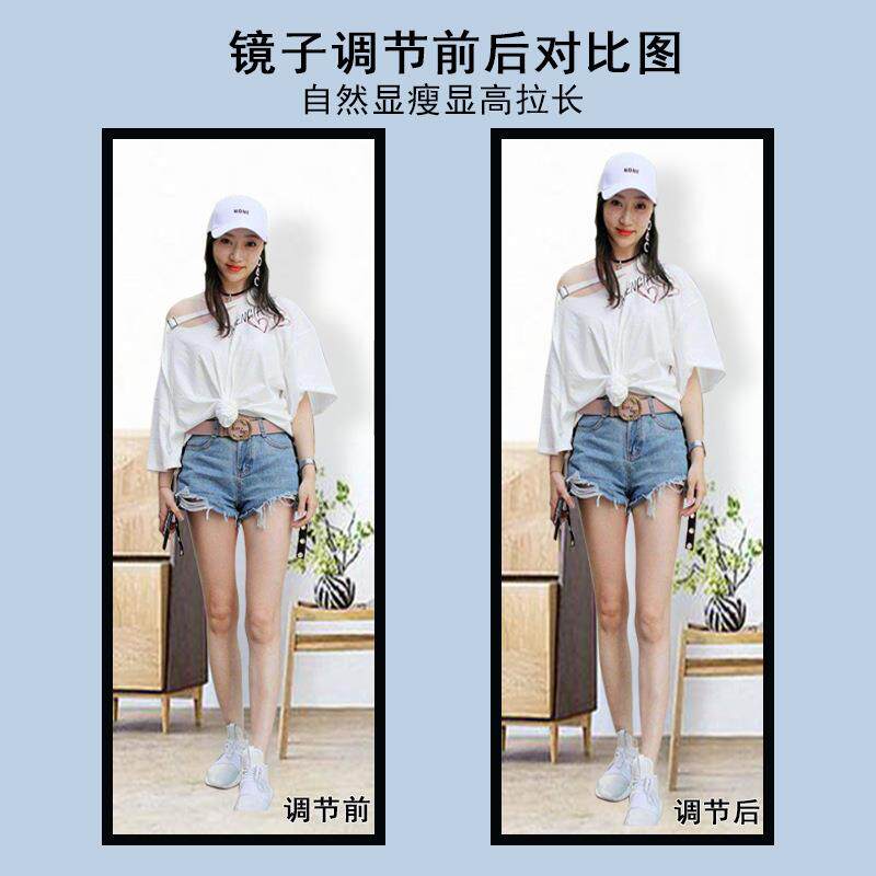 大镜 全身镜 落地镜子商场KFD装服店试衣穿衣镜 镜显瘦 防爆