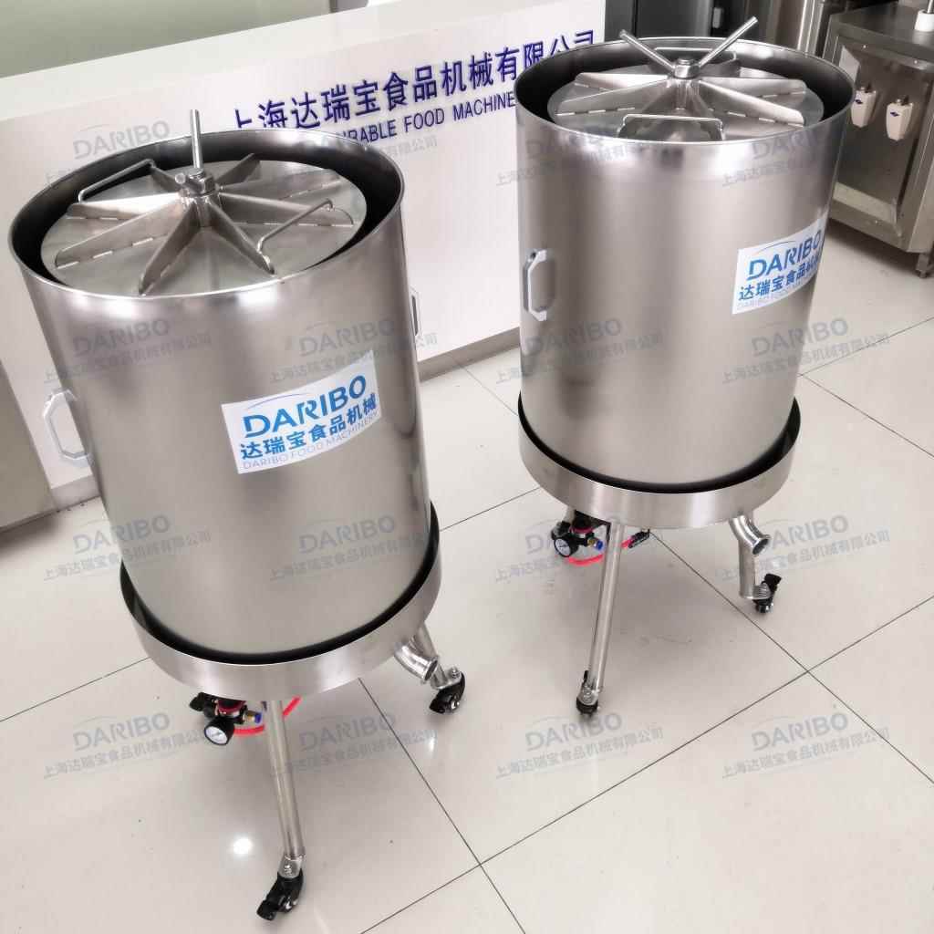 r锈钢米酒压榨机不达瑞压宝糯气动石榴酒挤机DRB-70L现货红糟榨汁