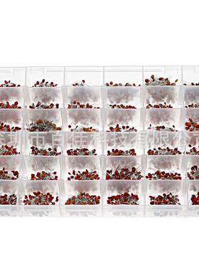 36种规格 3600pcs 瓷片电容器50V分类盒套件