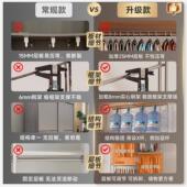 服置物架落地挂衣架帽架开收 衣货帽间鞋 EF65日式 衣柜家用卧室放式