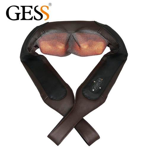 正品国G德EcSS06充电按摩披肩捏肩膀腰部颈椎按揉摩器仪颈部家用