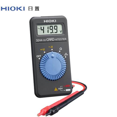 HIOKI日置3244-60口袋卡片型数字万用表袖珍型万用表