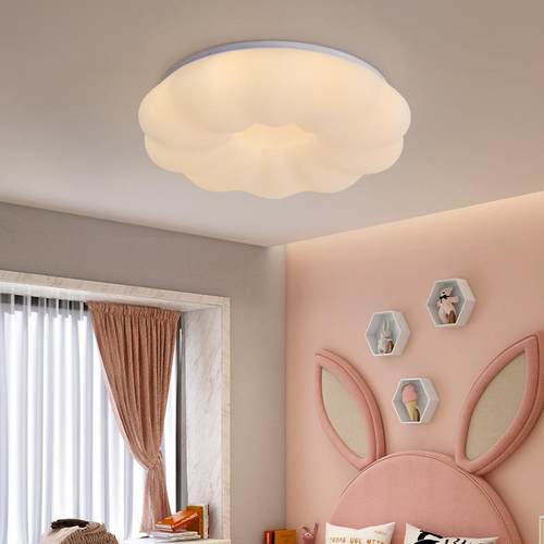 云朵吸顶灯创意卡通南瓜灯新款北欧现代简约灯饰儿童公主卧室灯