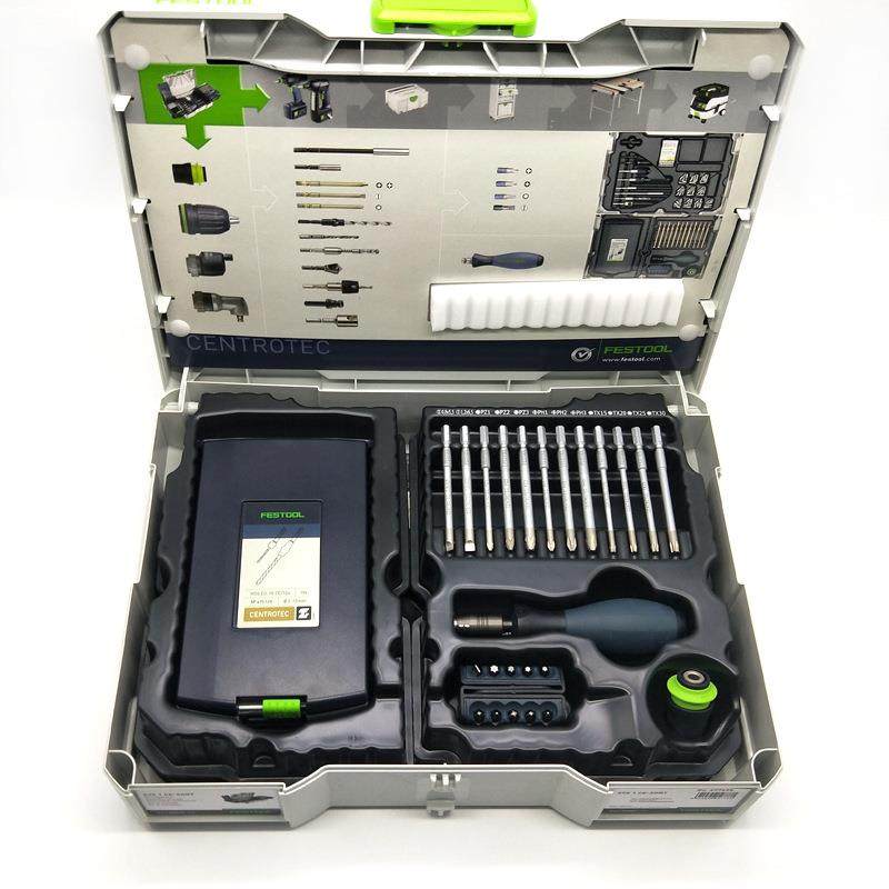 FESTOOL德国费斯托钻头螺丝批套装SYS 1 CE-SORT套装电钻工具