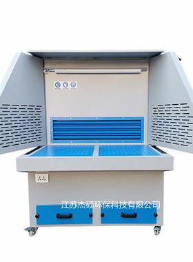 JS-DMT1500 打磨抛光铝制品除尘工作台 木工去毛刺削光集尘打磨台