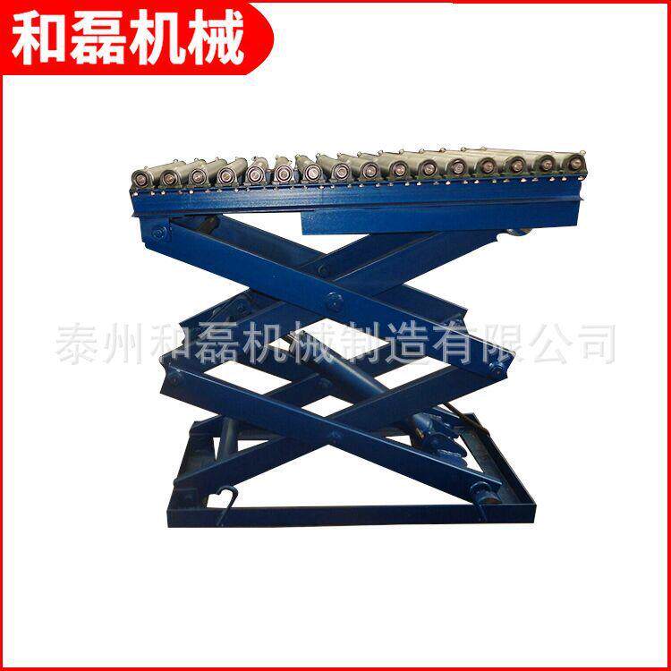 直销SJG式固定式滚筒平台全自动液压升降平台液压升降平台