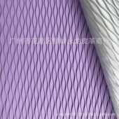 肤底条纹感 复pu皮革折 皱水波纹 光八字叠压哑波浪中面料褶皱凉鞋