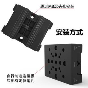 自定心虎钳钳口夹具加工中心平口钳四轴五轴同心虎钳cnc精密虎钳