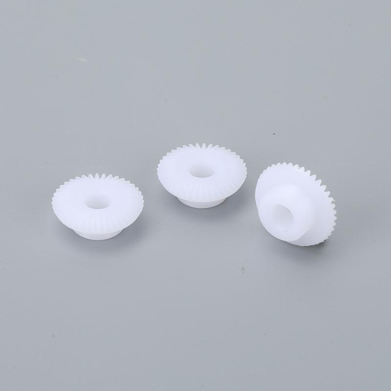 塑伞齿轮塑料锥齿0轮PO5M尼龙NCU1模1.5模30齿4齿1齿料16齿伞形齿