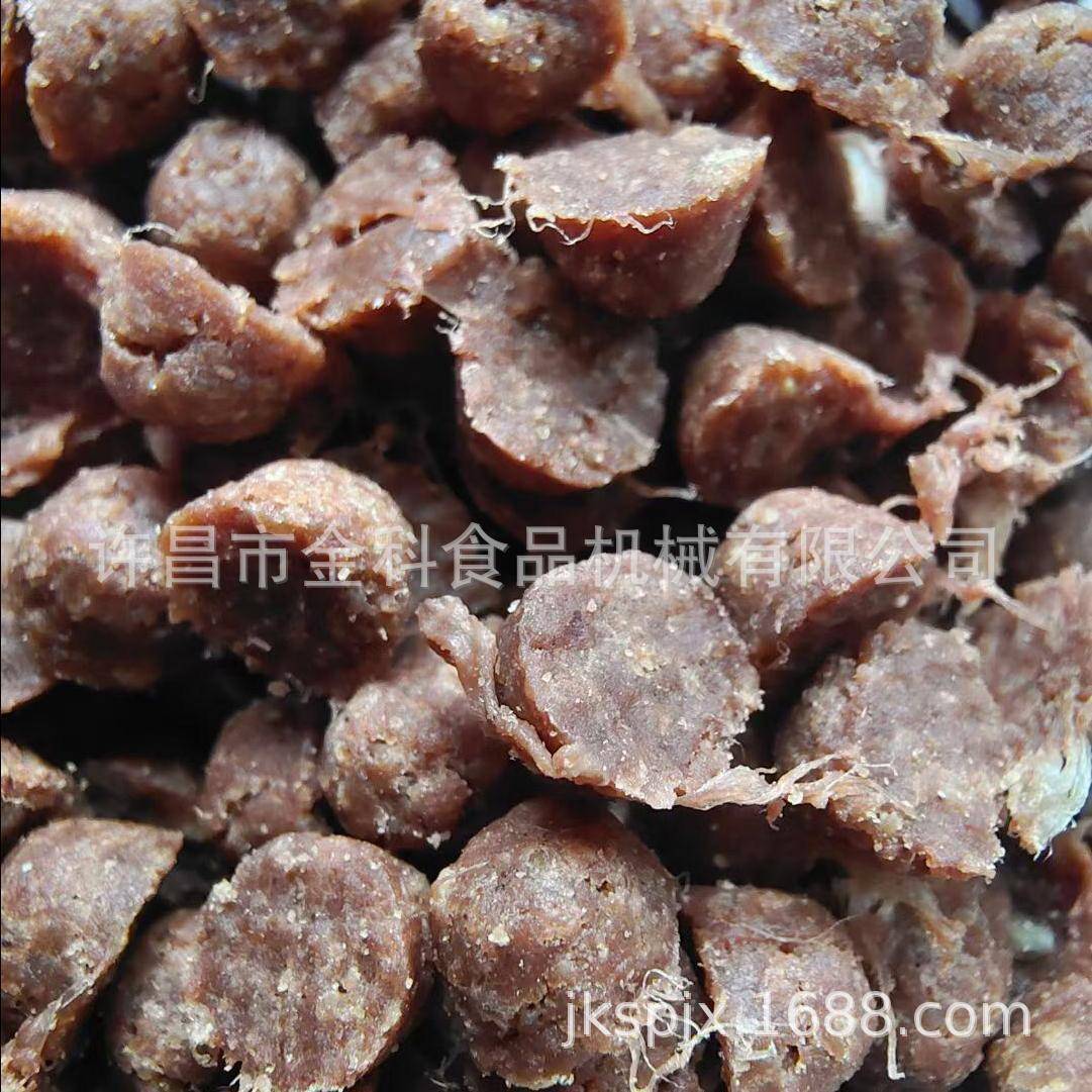 狗粮牛肉粒成型机金科食品机械600型经济实用款