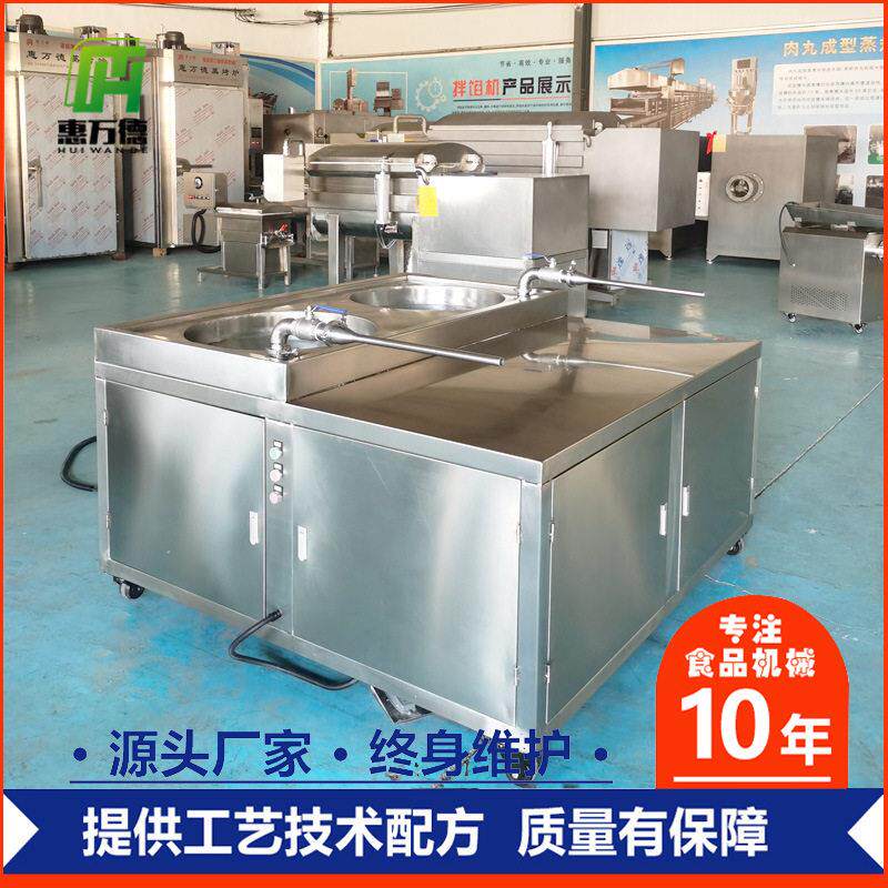 大型香肠加工全套设备 腊肠红肠灌肠机 香肠鸡肉肠灌肠设备