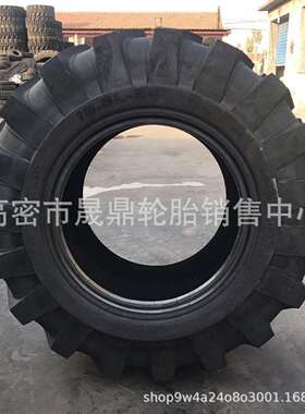厂家供应 工程机械轮胎 19.5L-24-12两头忙人字花轮胎 16.9-24