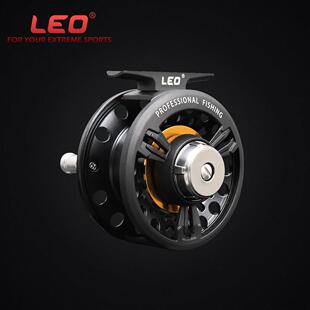 飞蝇钓轮筏轮 27293 LEO FB75金属飞钓轮 渔具 泄力前打轮