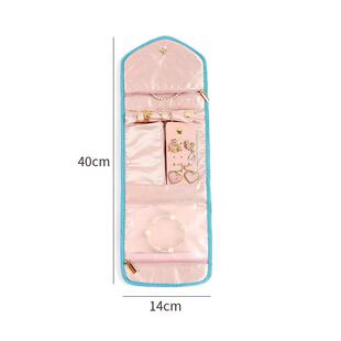 轻奢随身首饰收纳包旅行收拾包高档精致耳环项链手饰便携收纳袋