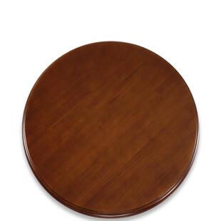 实木餐桌转盘圆桌家用可带旋转圆盘大桌面简约圆形吃饭桌转桌桌子