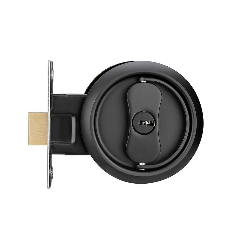 门卧室门锁墙门锁卫生间隐藏锁内背景储藏室防盗锁房双钩拉环暗锁