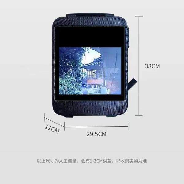 LCD背包高清背包led广告背包屏智能代驾led包包电视背包直播三包