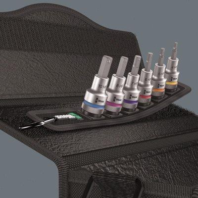 德国Wera维拉套筒条带C2 Zyklop增强型内六角旋具套筒组套带固持