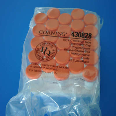 康宁corning离心试管430828塑料50ml离心管 25支/包实验耗材