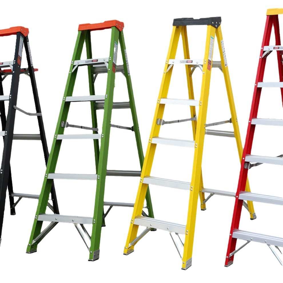 玻璃钢人字梯   玻璃钢人字梯绝缘梯   玻璃钢A字工具梯