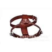 厂家批发狗狗宠物头层牛皮胸背带牵引工作护卫犬牛皮胸背
