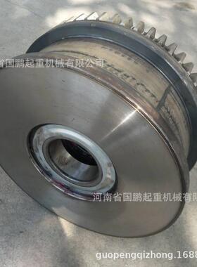 主动被动400LD轮起重机端梁驱动轮龙门吊电动单梁行车行走轮