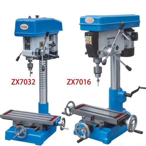 厂家现货仙湖钻铣床 工业钻孔打孔端铣设备ZX7016ZX7025ZX7032