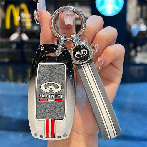 适用英菲尼迪q50l钥匙套二代qx50改装qx60汽车q70l用品车标配件壳