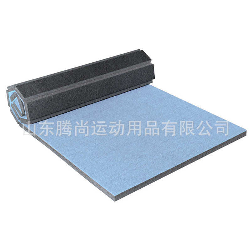 武术格斗跆拳道地垫高密度XPE柔道训练垫多功能运动搏击卷垫