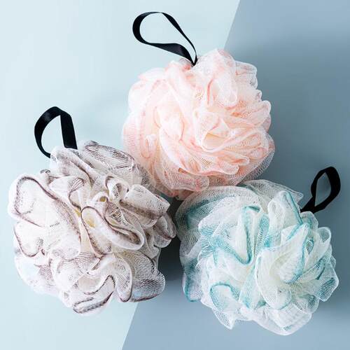 High-end Tricolor Bath Sponge: This extra-large, ultra-soft,