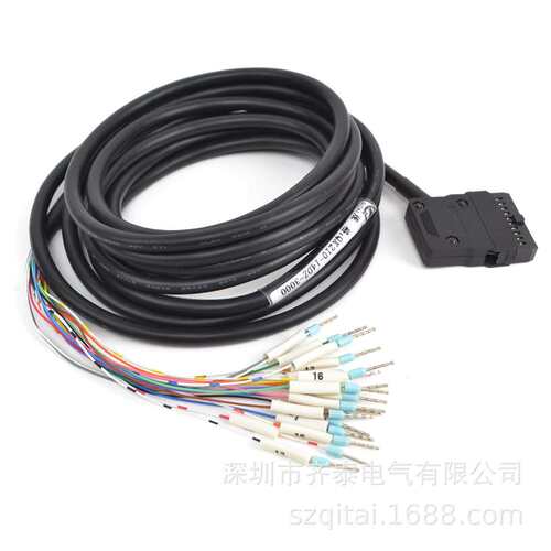 QX210-13NDZ-500加粗（0.2）套号码管可直接连线20P