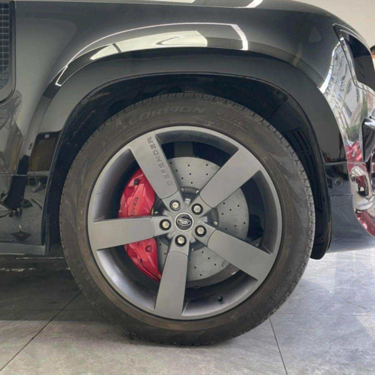 适用布雷博卡钳Brembo阿基波罗10活塞碳陶瓷刹车盘路虎刹车改装