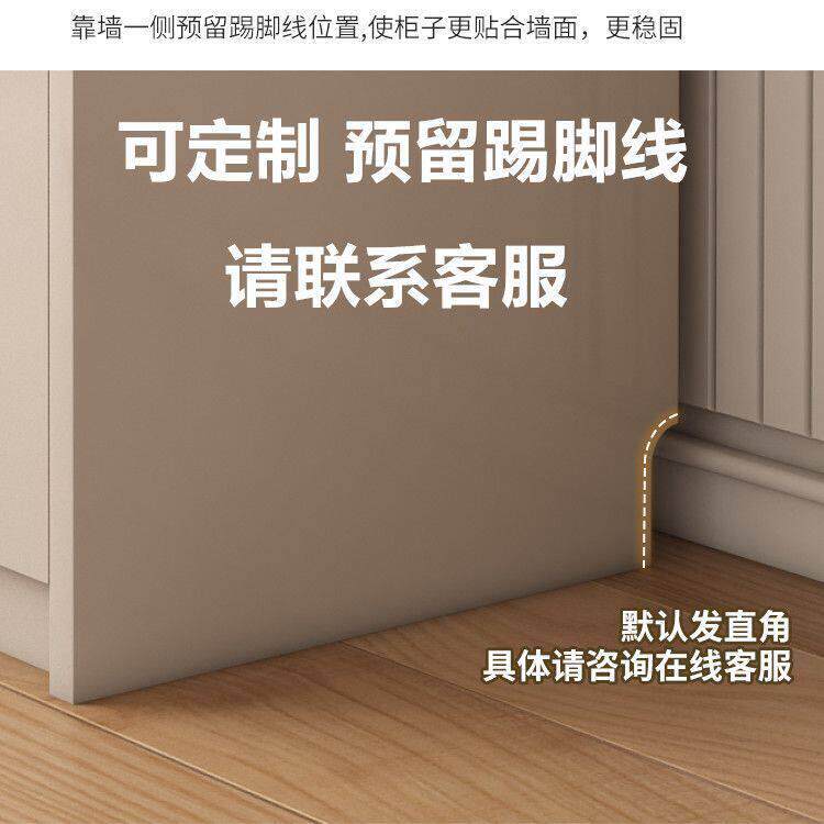 E0实AOG木柜多斗层设计多功能收纳简约现格级客风厅