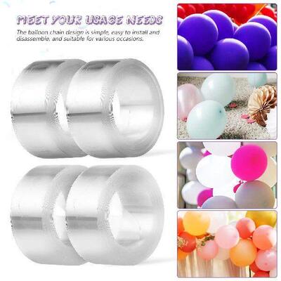 4 Rolls Wedding Decor Balloon Chain Arch The Garland Strip