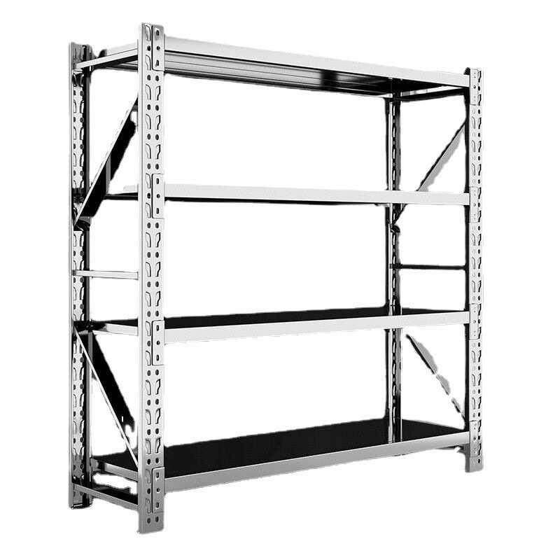 304不锈钢仓库货架仓储冷库地下室重型商用食品厂储物架置物架,商业/办公家具,层板/挂板,淘宝优惠券,粉丝福利购,淘宝优惠卷