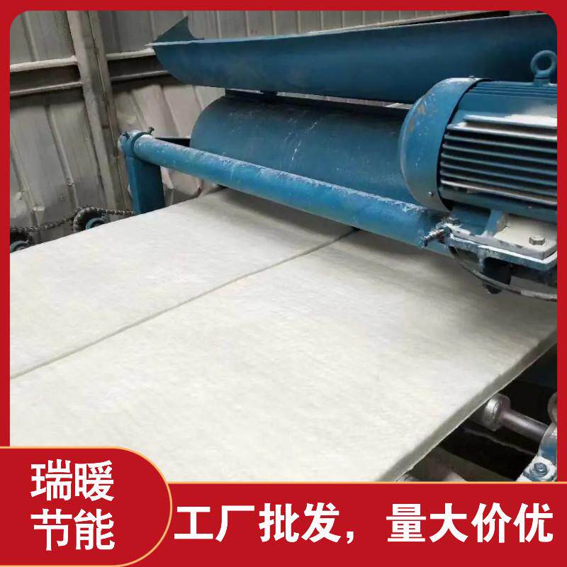 硅酸铝针刺毯陶瓷纤维毯耐高温保温棉隔热棉设备电厂防火隔热材料