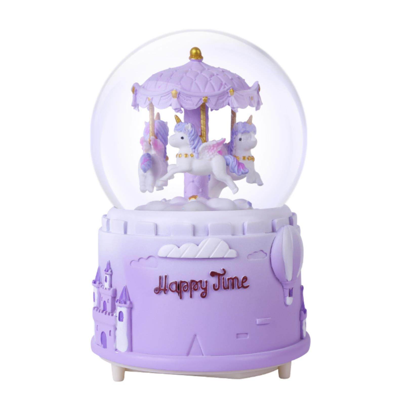 EMILY DREAM SNOW CRYSTAL BALL ORNAMENT GLOW GIRL CHILDRENS DAY GIFT BIRTHDAY GIRLFRIEND