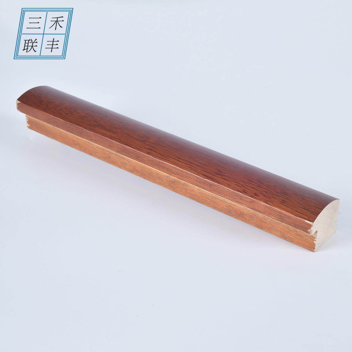 实木框条白木框条木线条油画装饰画无框画内框柚木色93540-C2实木