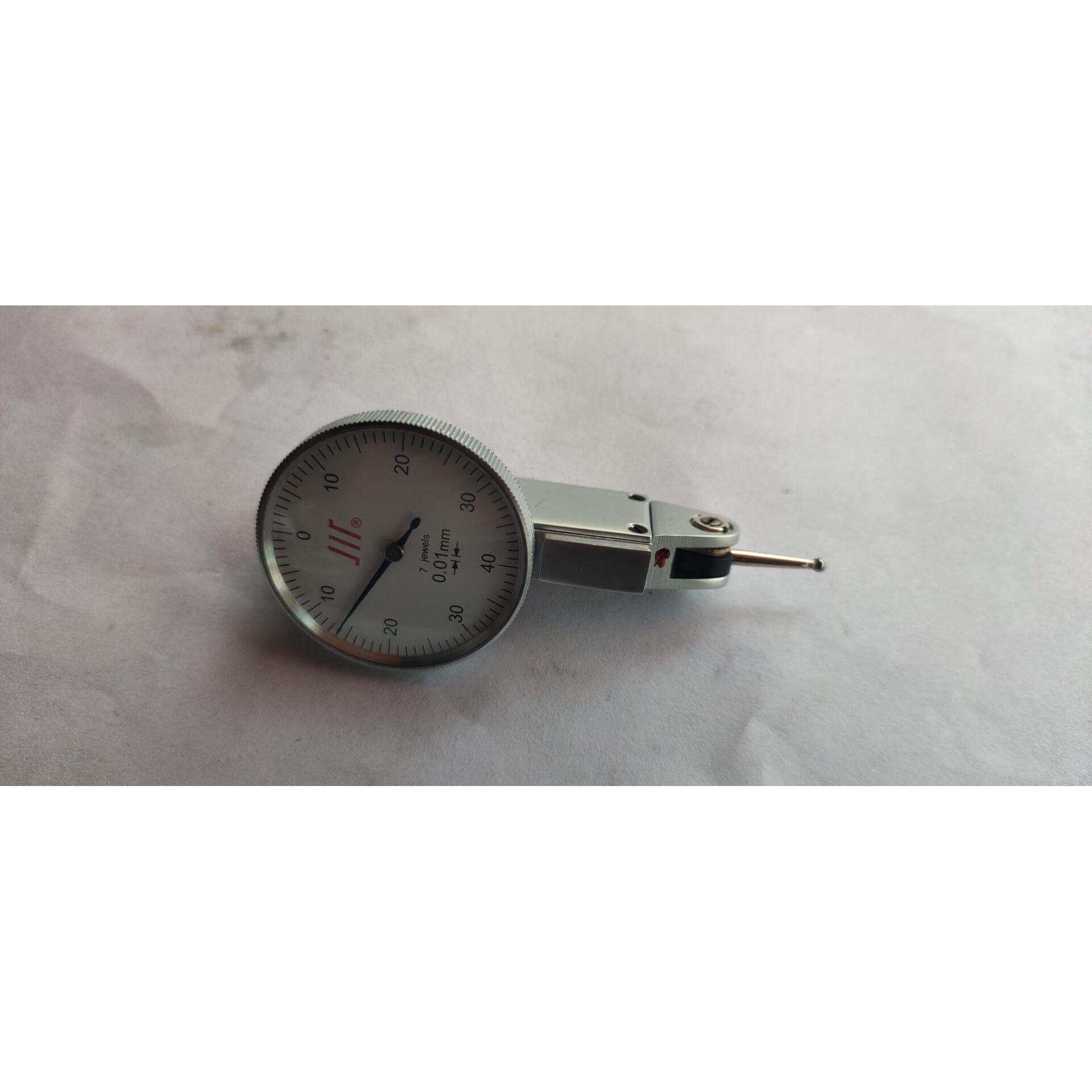 正宗成都川牌量具 成量杠杆百分表 (指示表)0-0.8MM精度0.01MM