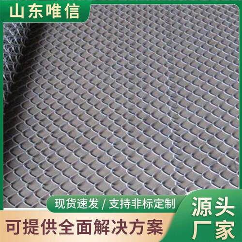 菱形网镀锌材质耐腐蚀防护网适用于建筑工地围墙安全围护使用
