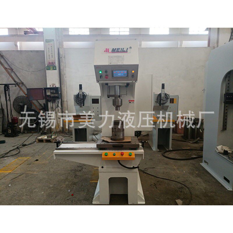 CPS系列伺服液压机厂家10T小型C型柱伺服油压机精密轴承压装机