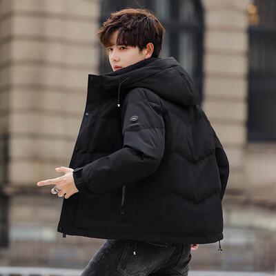 连帽羽绒服男士冬季加厚2025新款衣服潮流高端百搭冬装保暖外套男