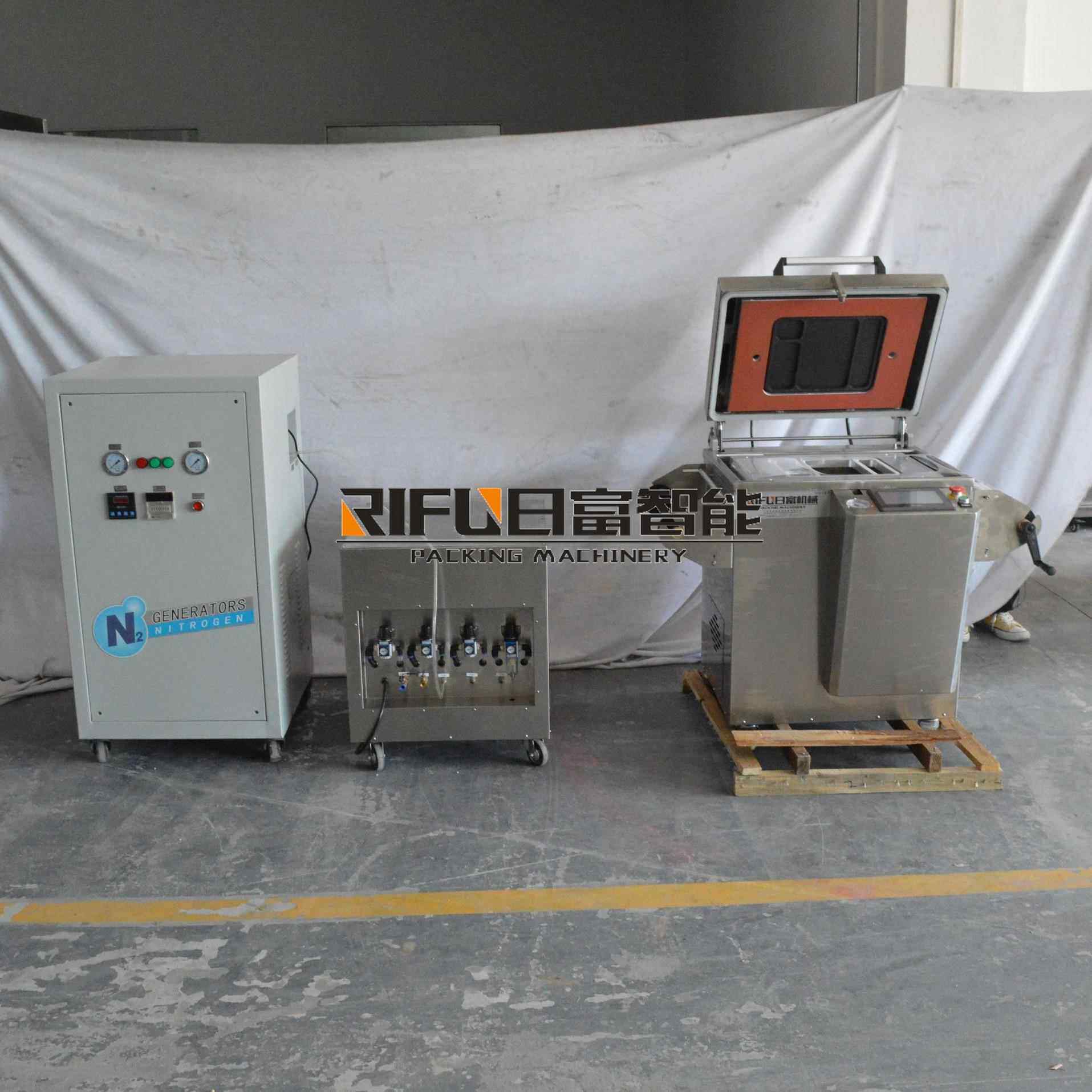 食品保鲜气调真空封口机牛扒真空包装设备周黑鸭熟食气调包装机