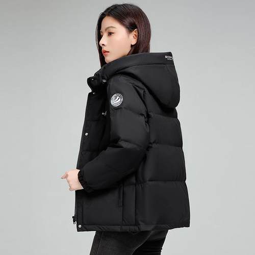 51-8816正品羽绒短女款服冬新外款时尚男女同款小个子国标白鸭绒